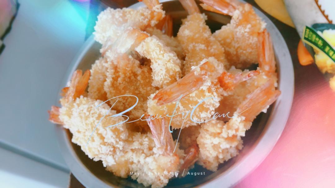 面包糠炸虾