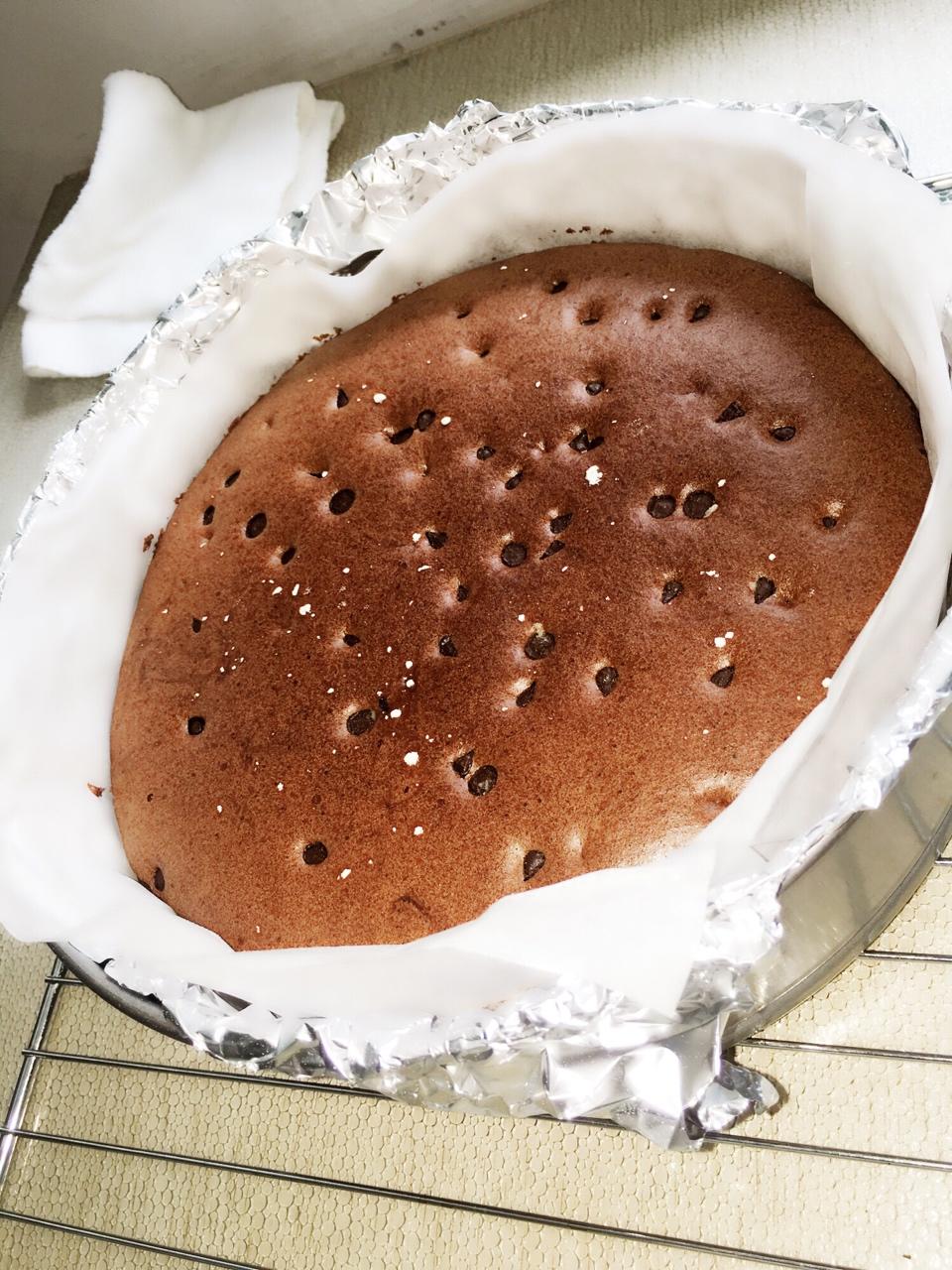 巧克力古早味蛋糕