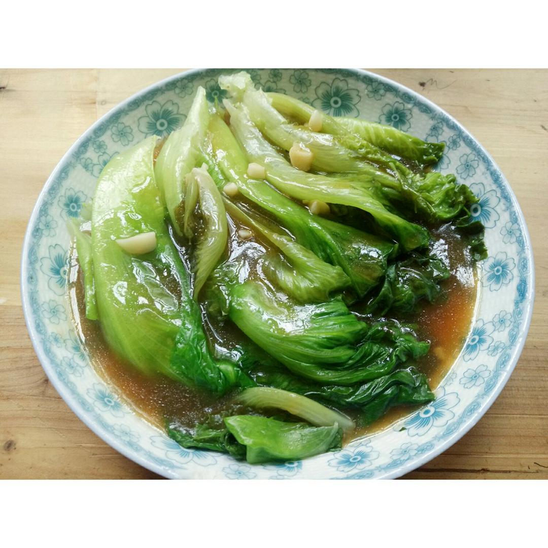 家常菜 蚝油生菜