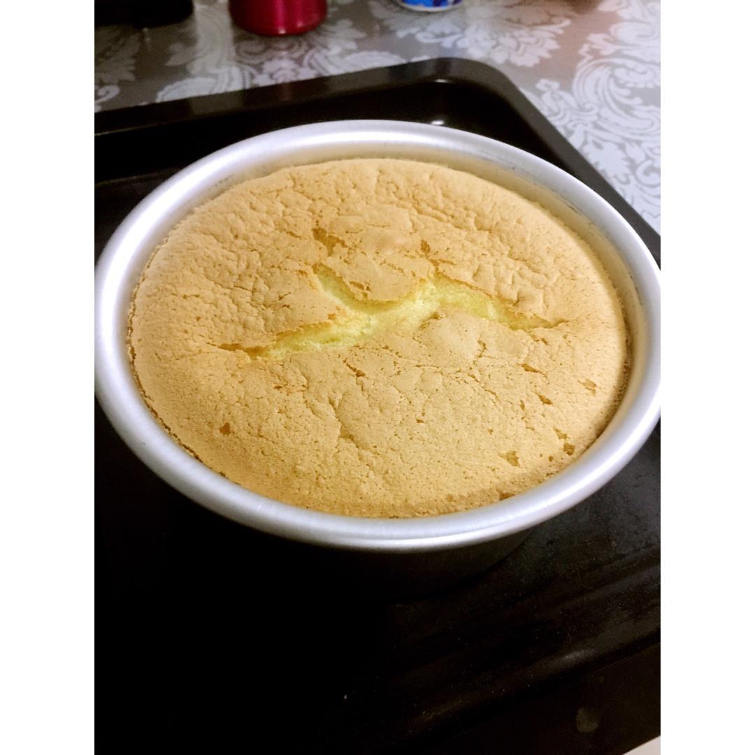 6寸戚风蛋糕（2蛋）