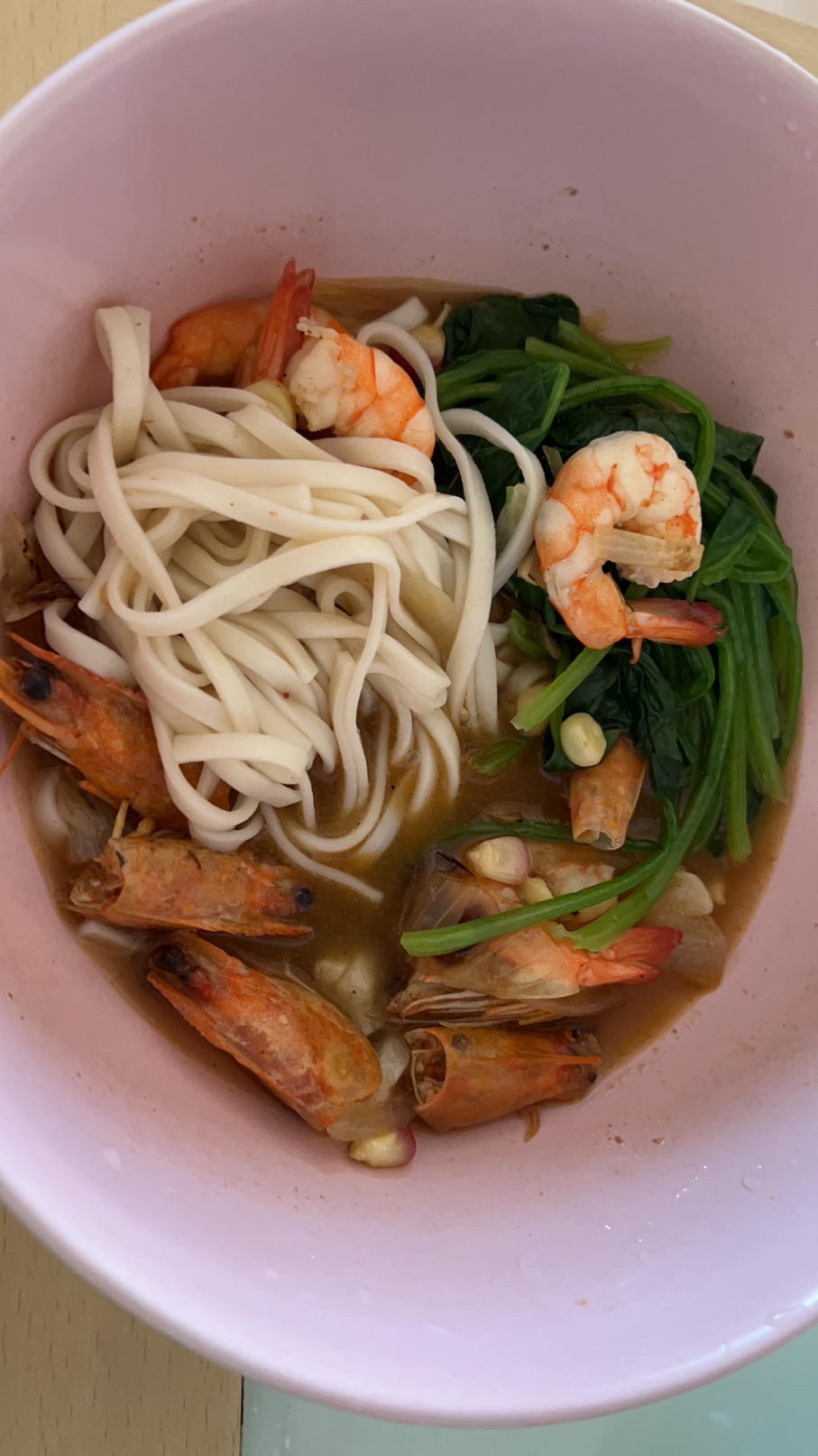 鲜虾面