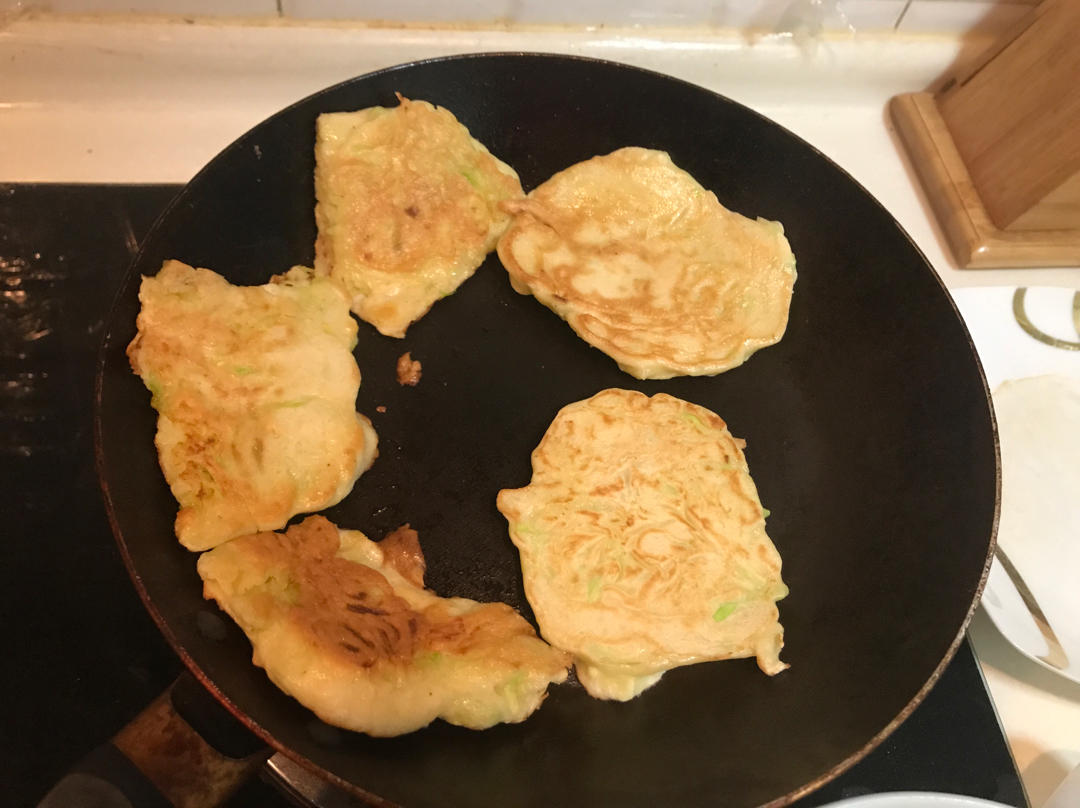 西葫芦丝饼