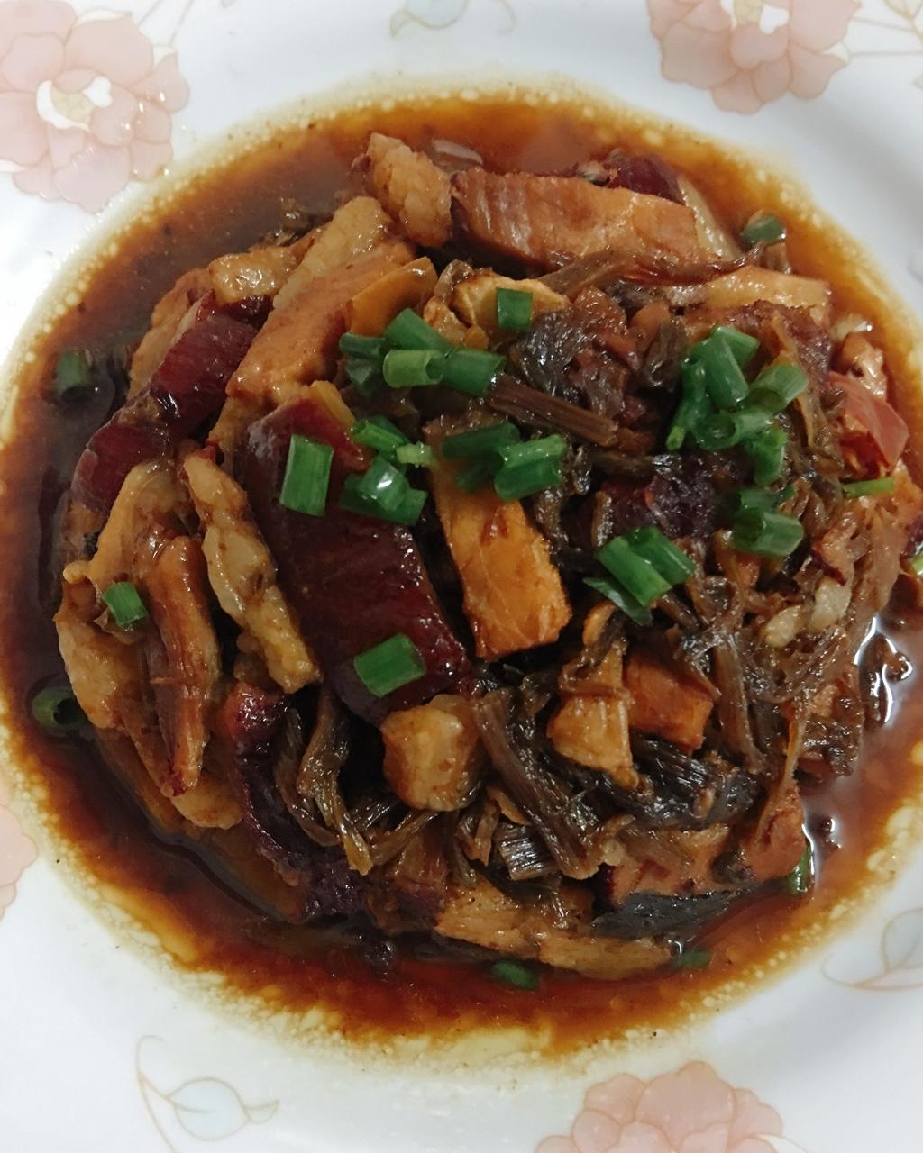 梅干菜笋丝烧肉