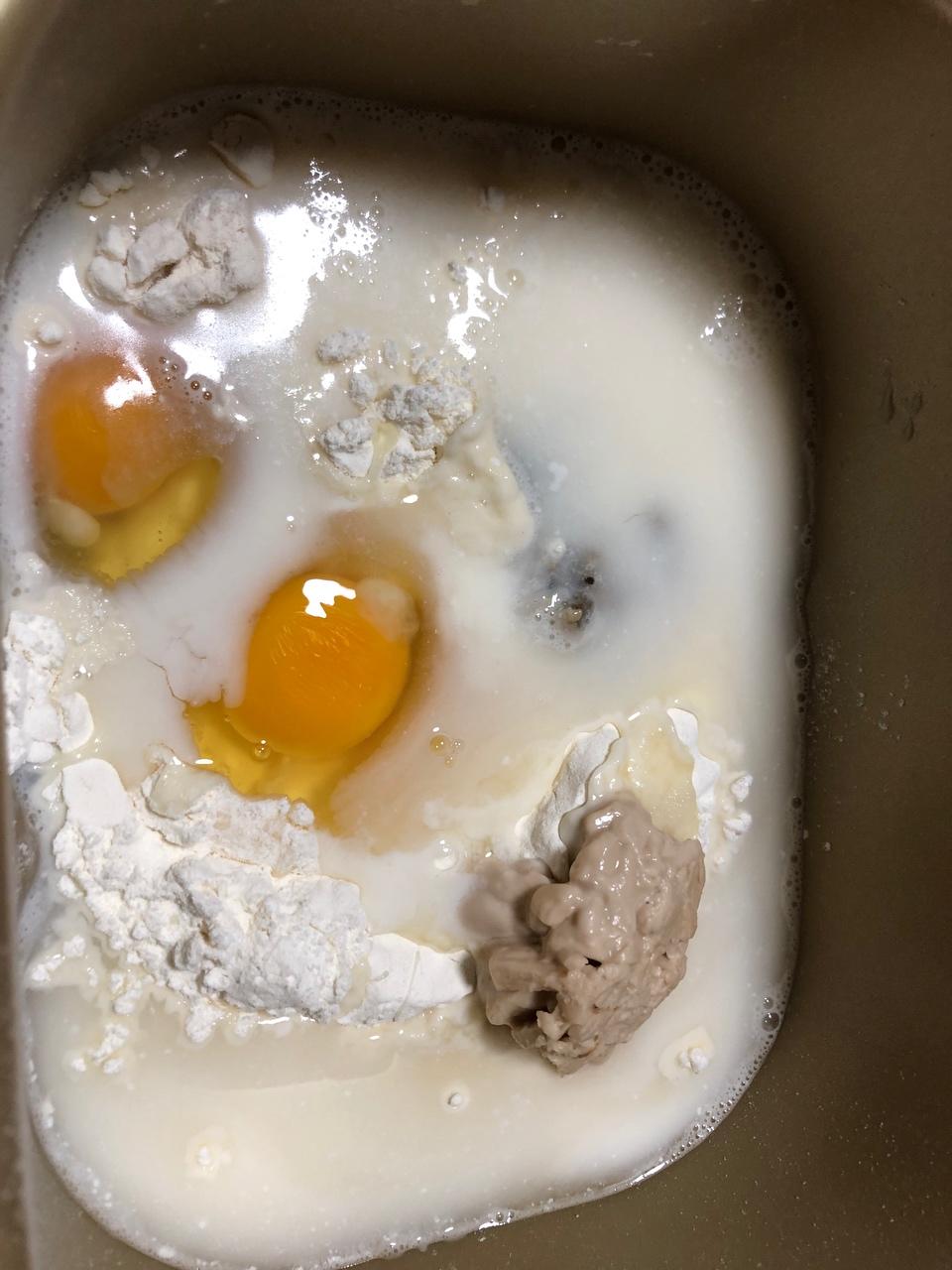 纯奶手撕吐司的做法 步骤1