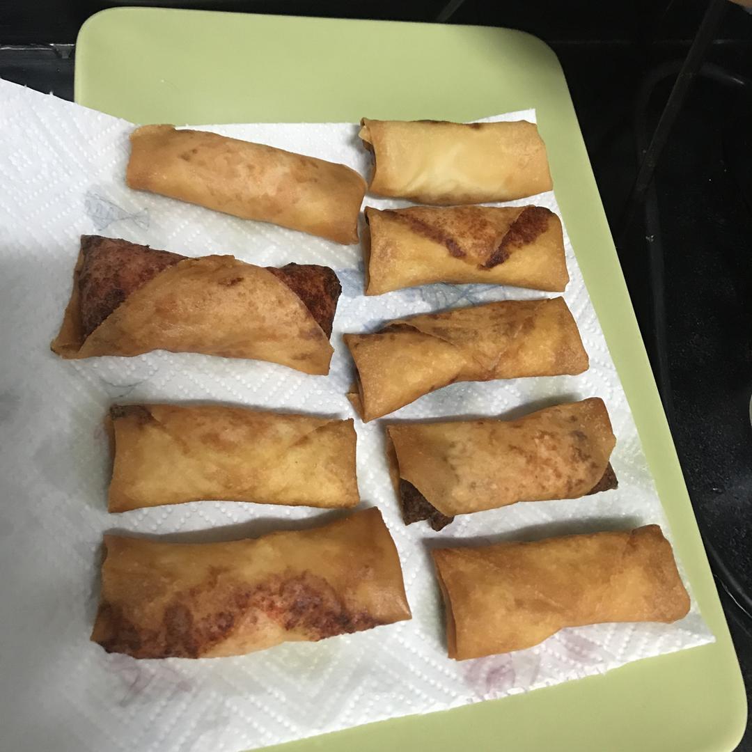 鲜虾炸春卷