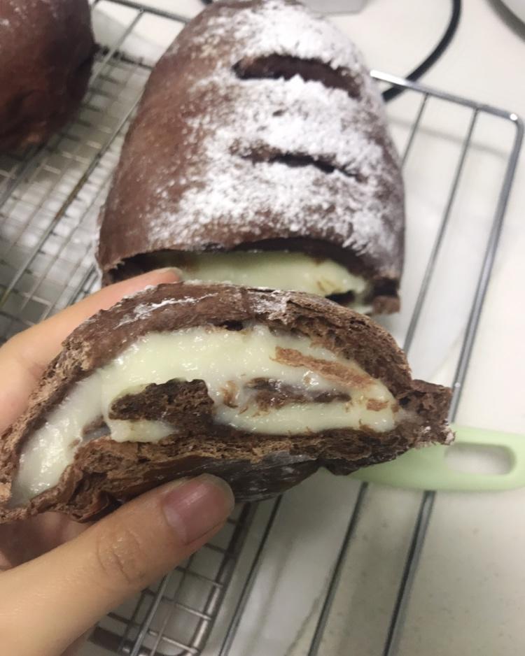 可可麻薯软欧
