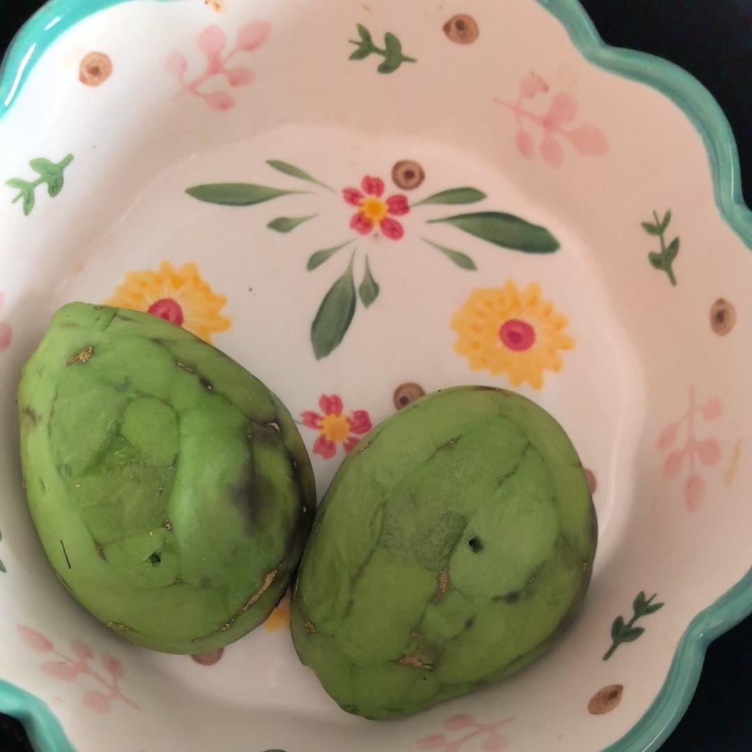 烤牛油果丁（不熟的牛油果不要丢）