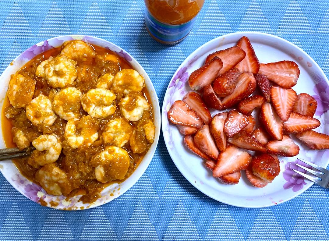 小陆馋哭了的糖醋虾仁