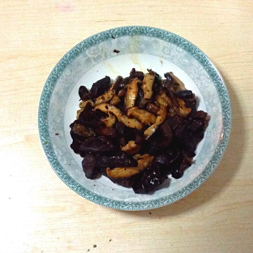 素炒香菇