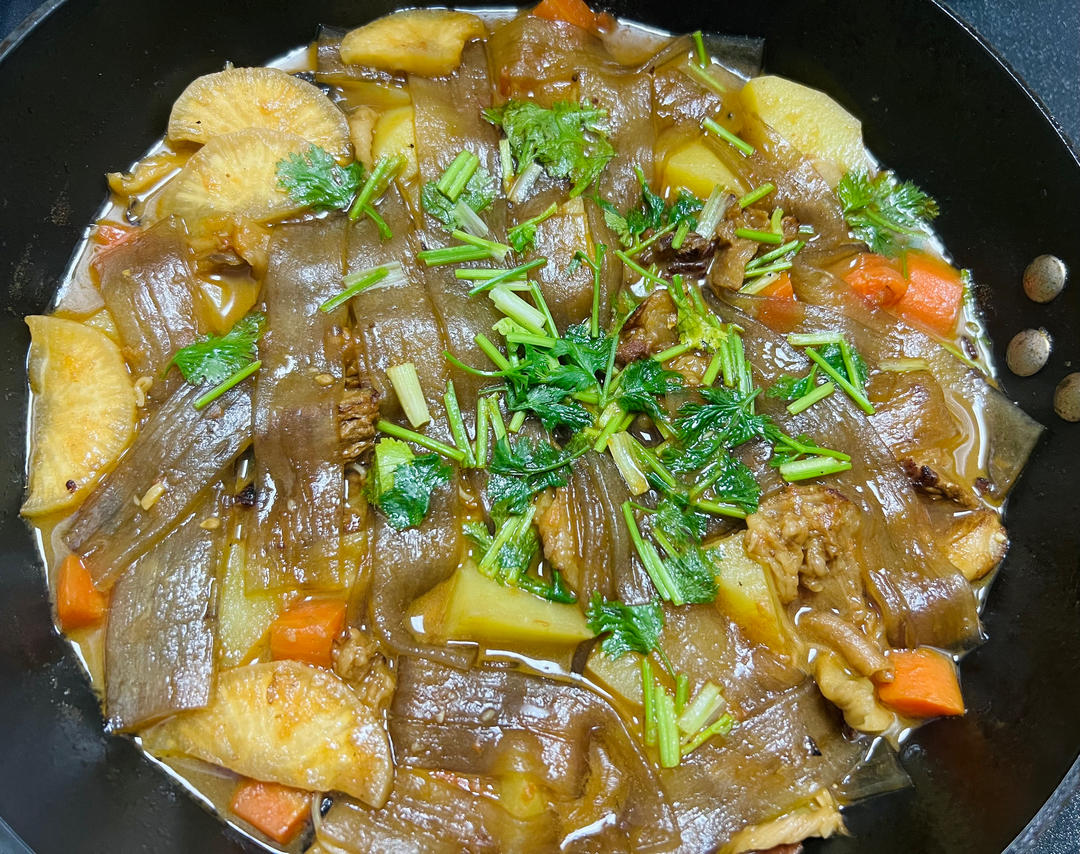 番茄土豆炖牛腩