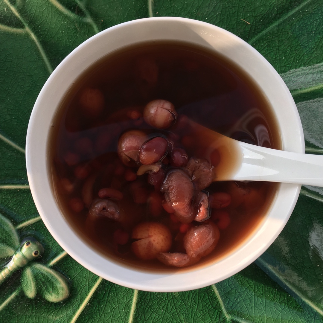 红豆百合莲子糖水