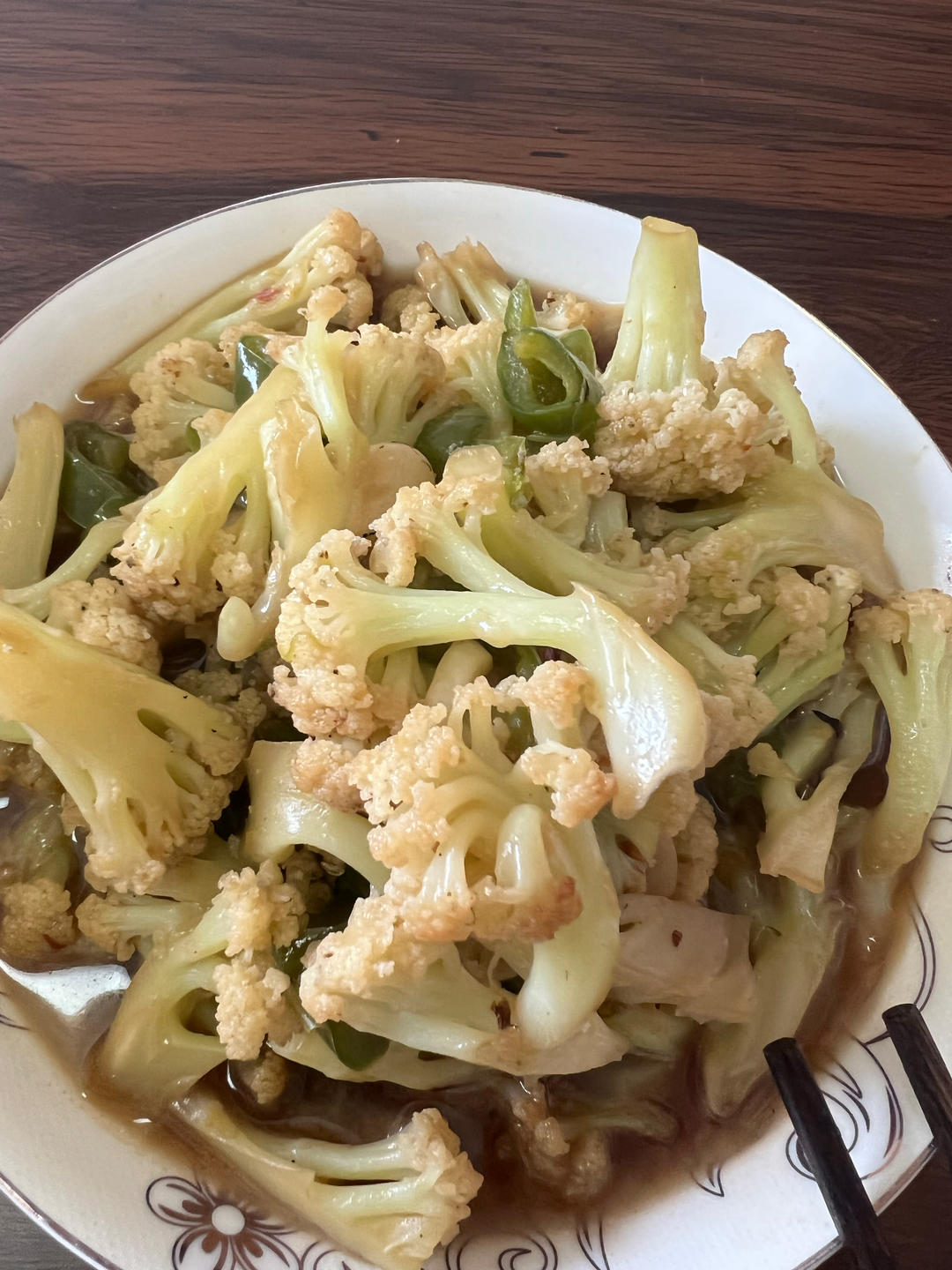 老公点名要吃的下饭菜 五花肉炒菜花🥦