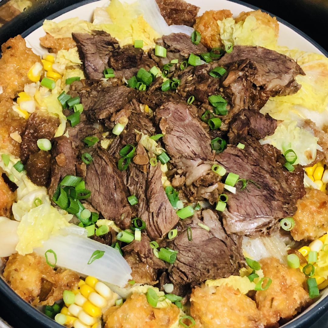 牛肉蒸菜（新品）的做法