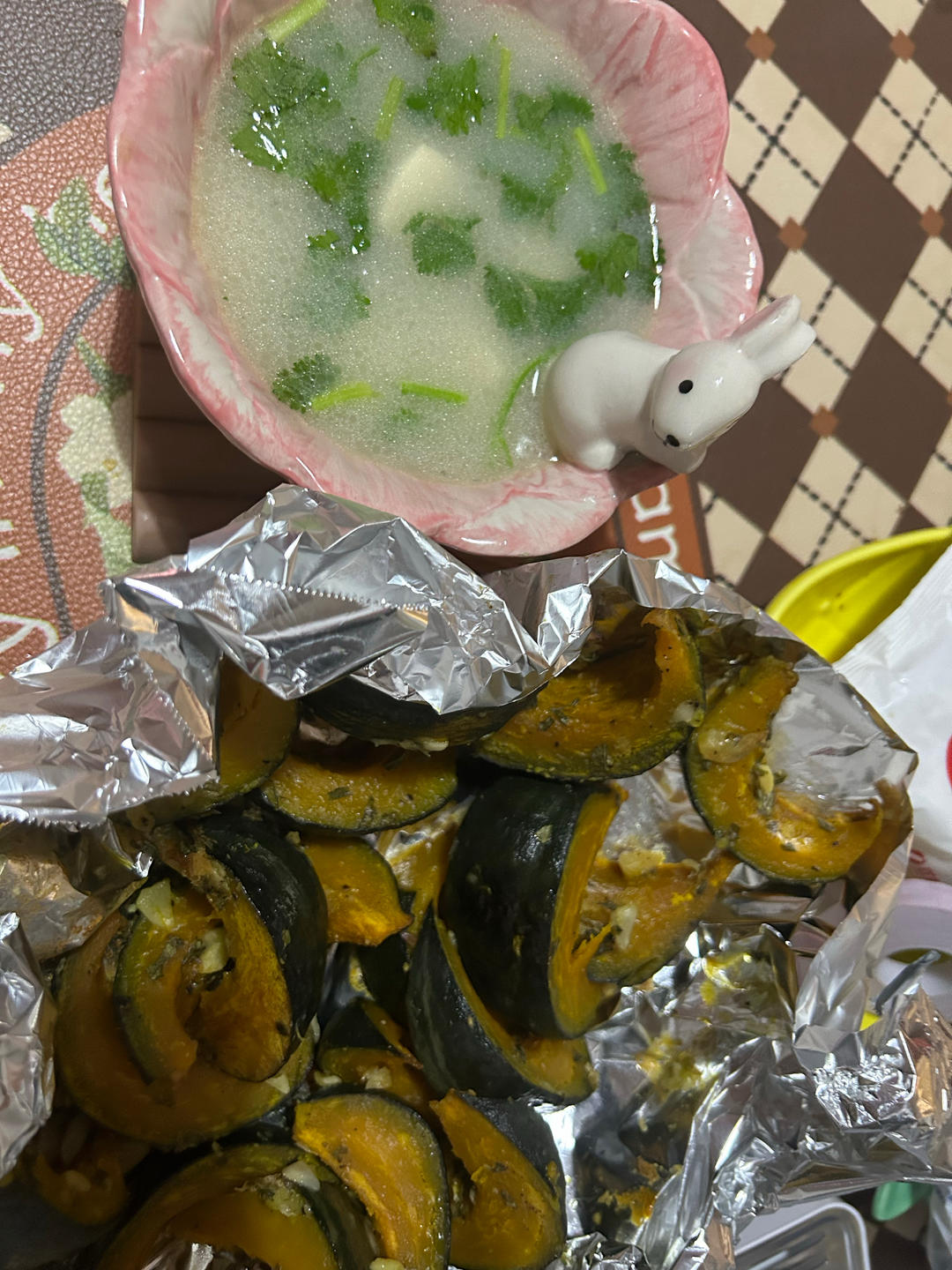 蒜香烤南瓜