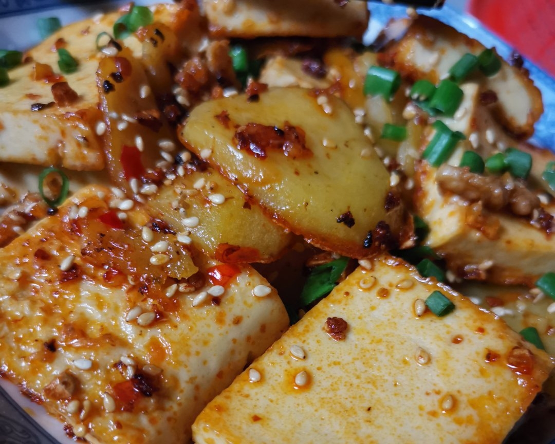 千页豆腐+土豆片