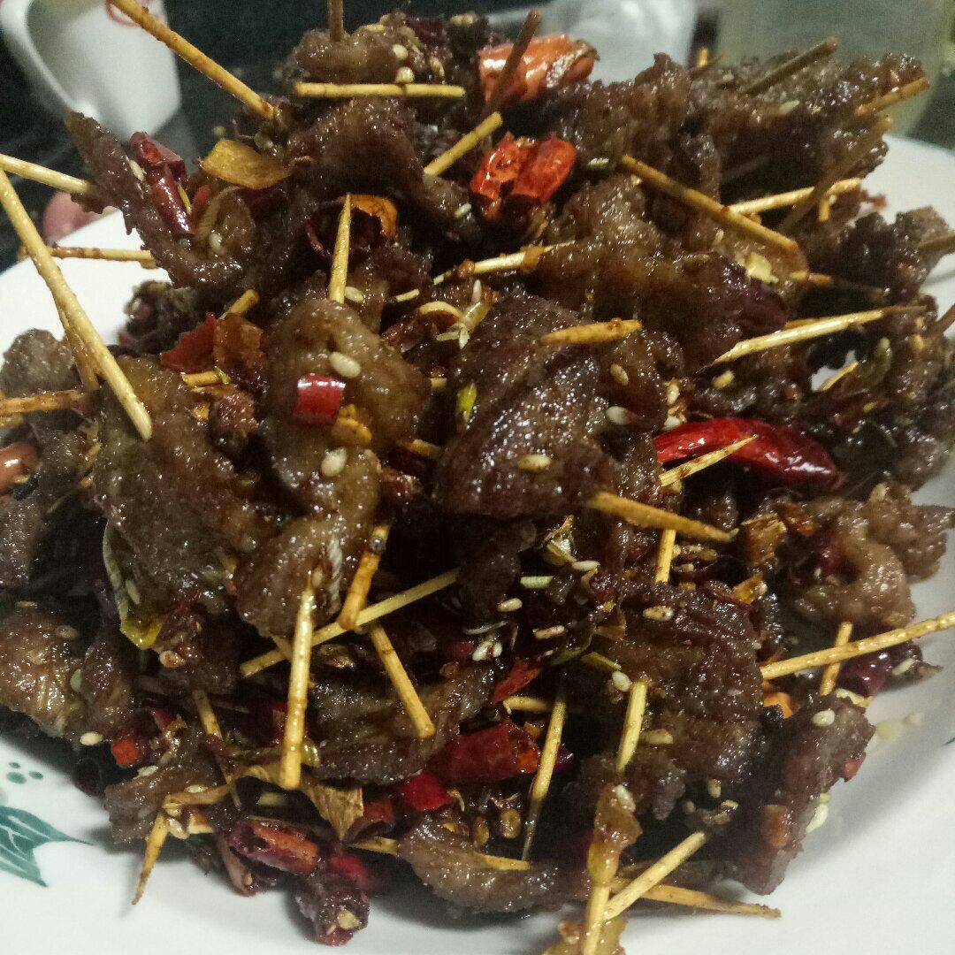 牙签牛肉 道地湖南味