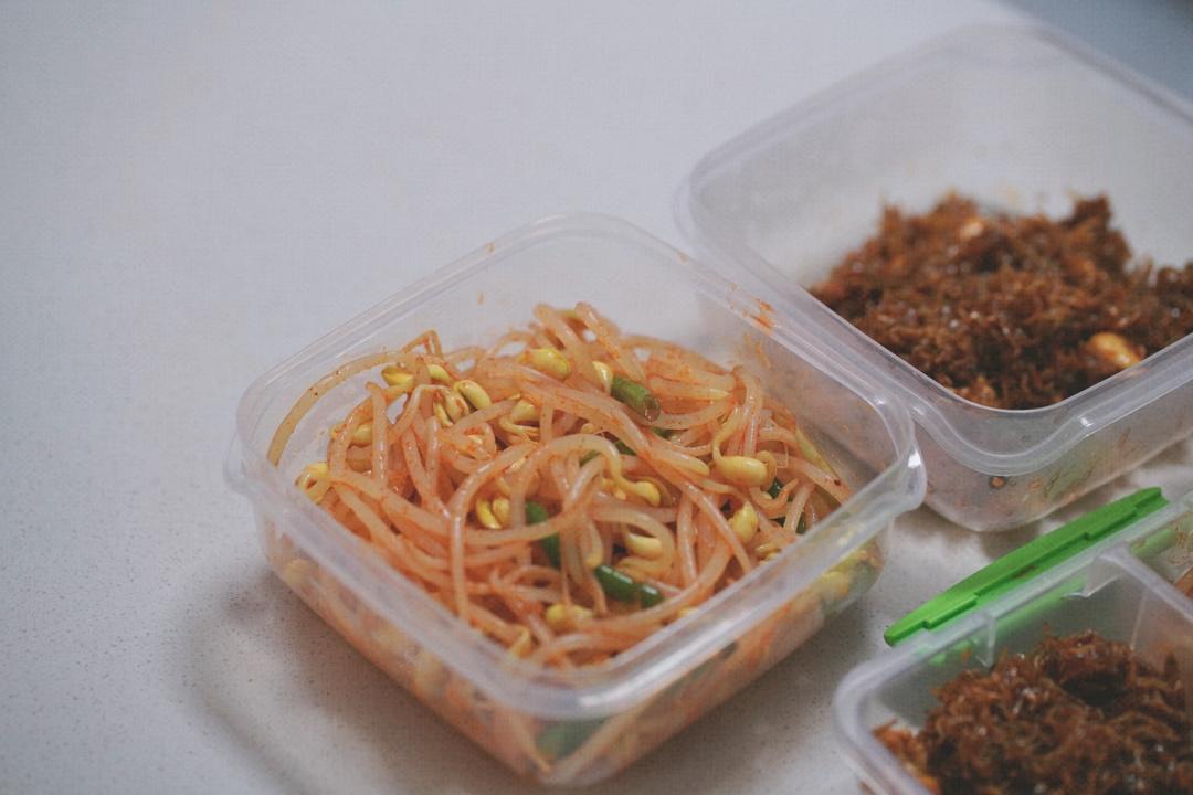 韩式小菜：拌豆芽