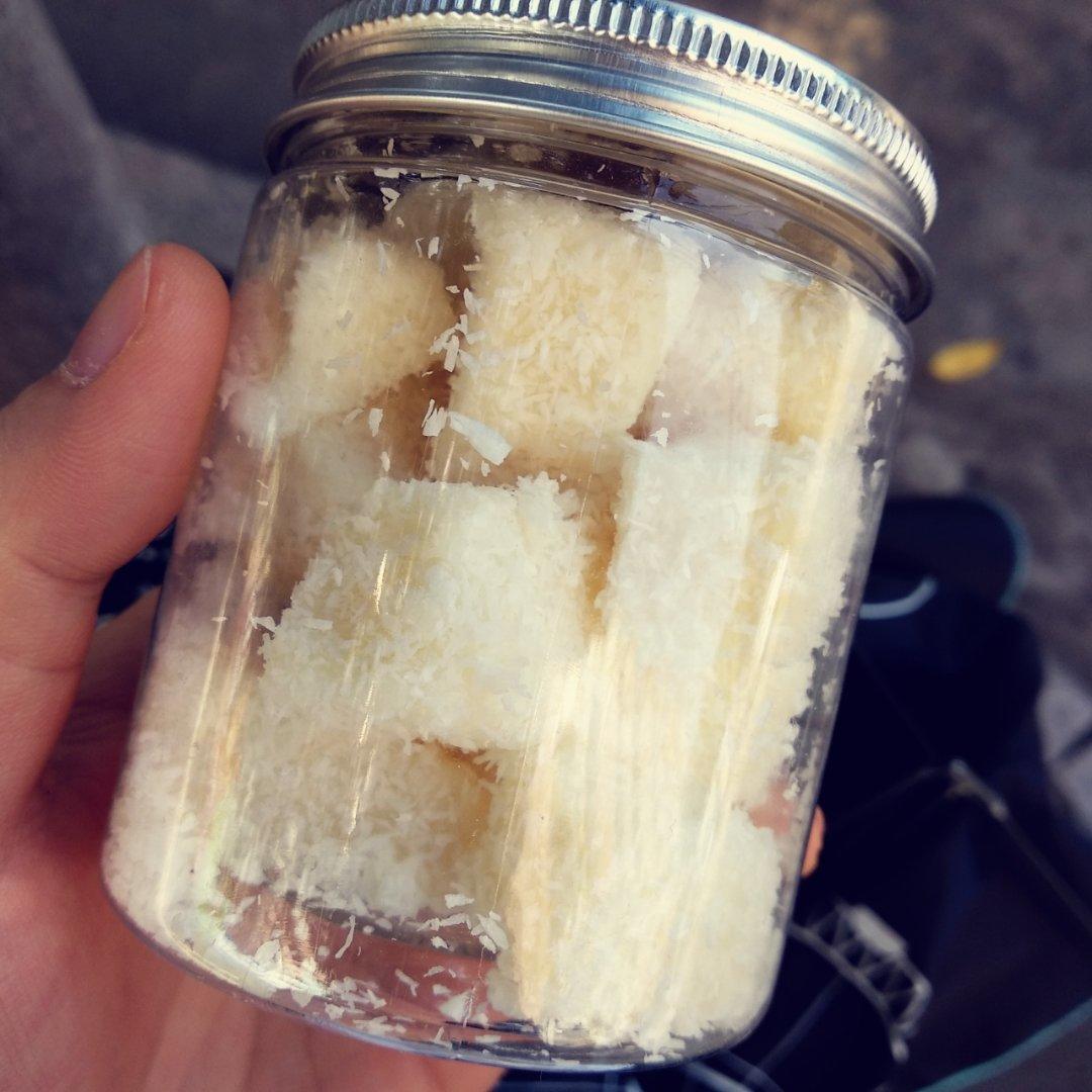 椰蓉牛奶小方-无淡奶油健康低糖