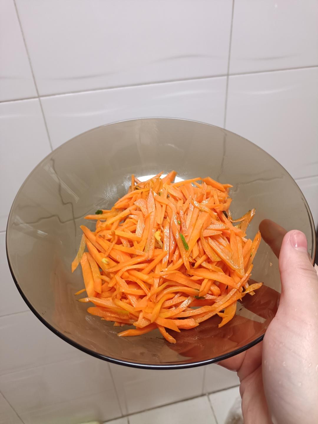 低脂美味的清炒胡萝卜