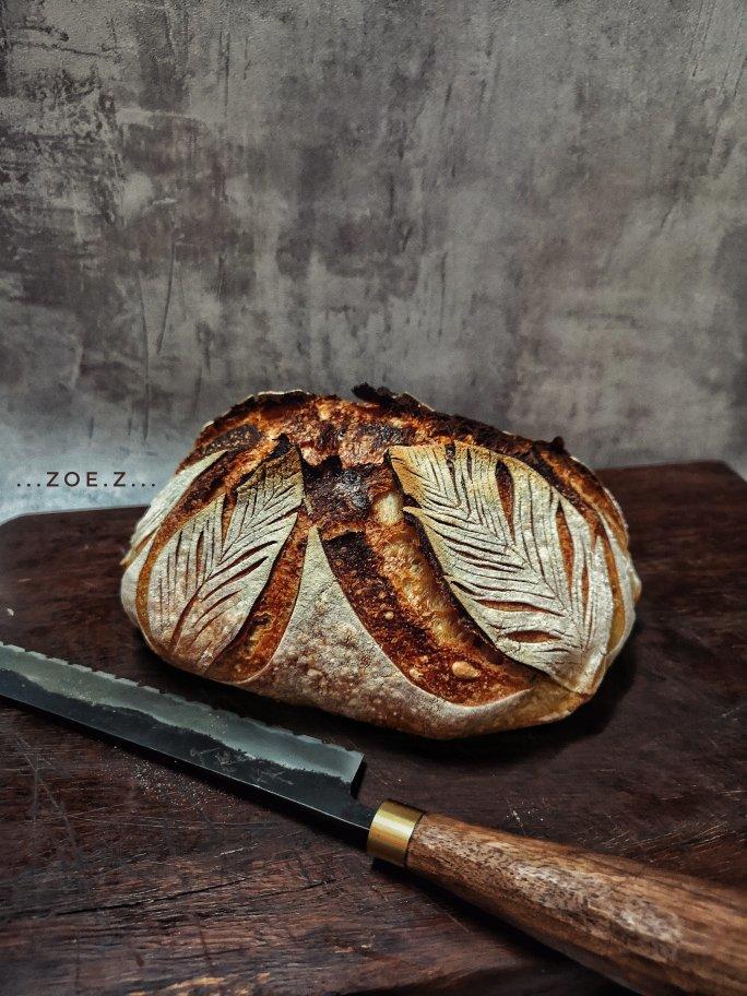 视频教程 天然酵种欧包 基础配方＆制作流程