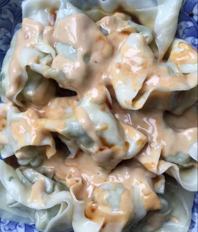 野生荠菜大馄饨