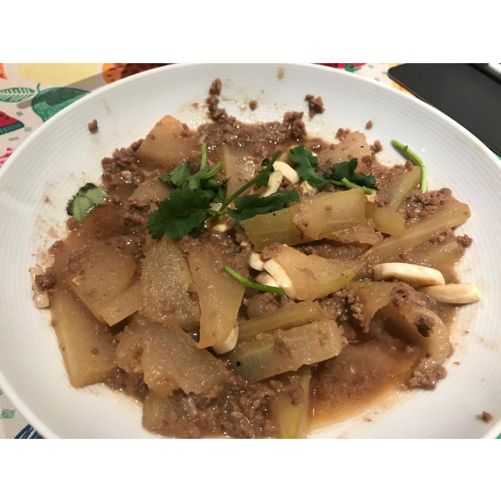肉末炒冬瓜(超下饭)