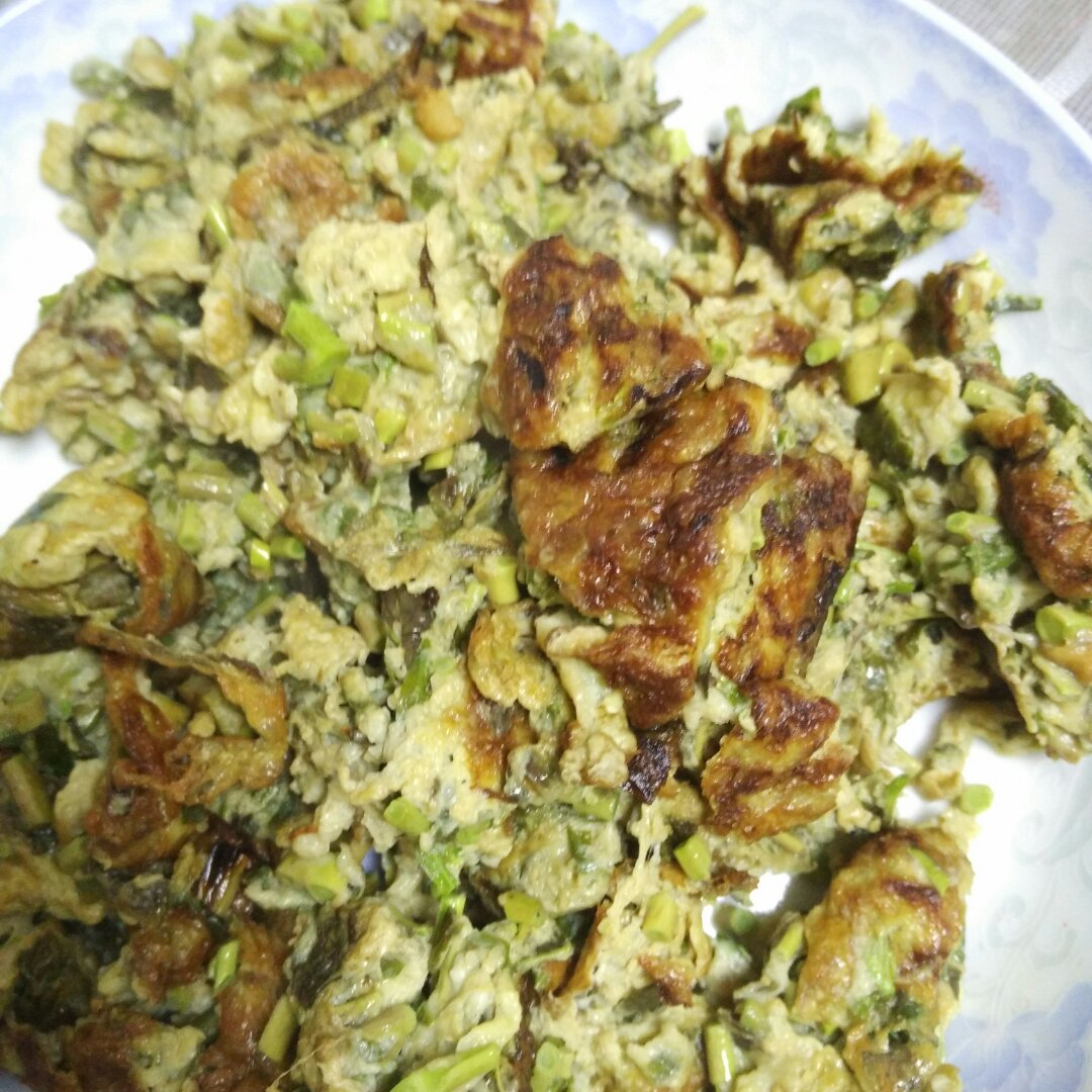 香椿芽炒鸡蛋