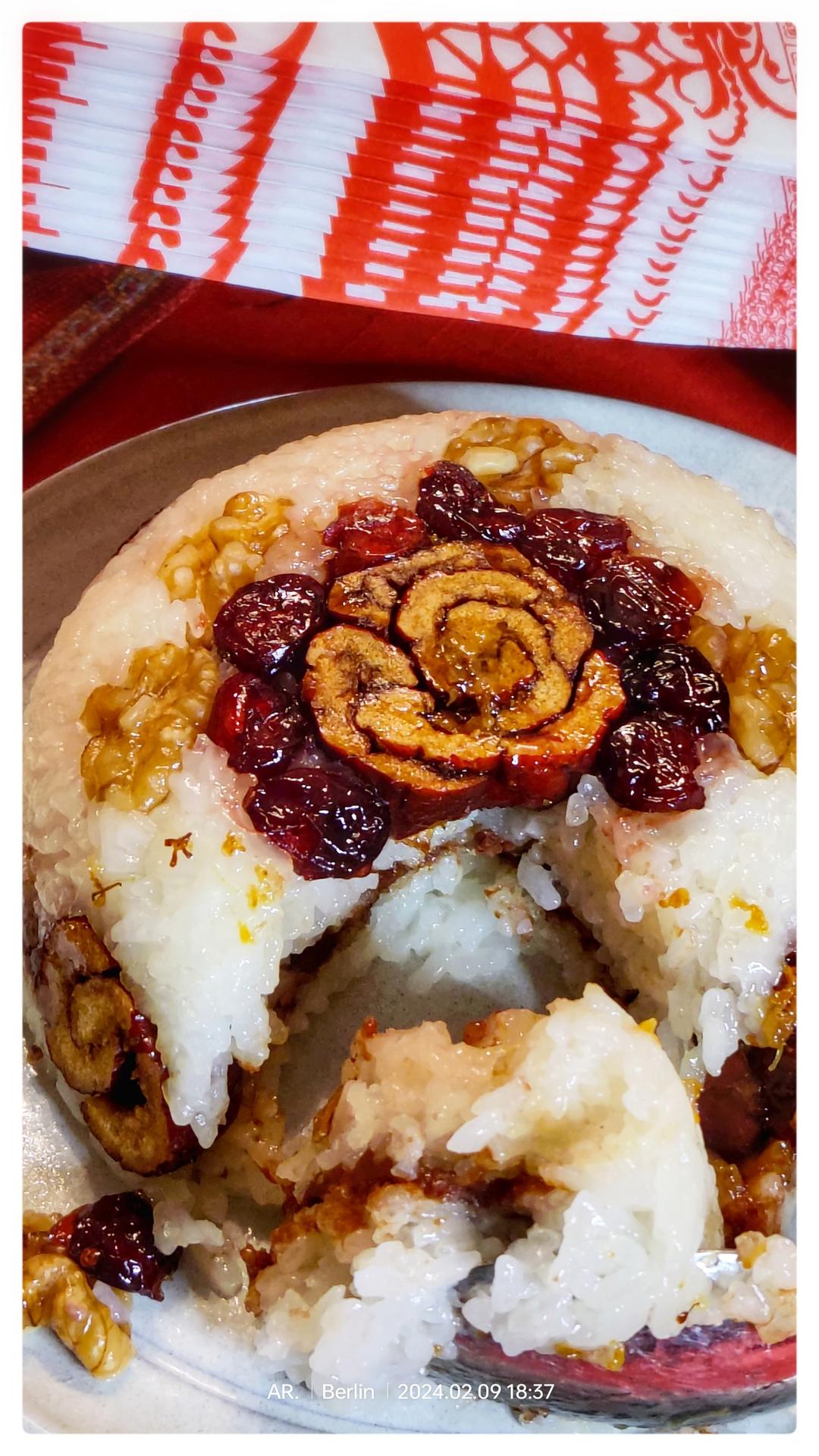 花开富贵八宝饭