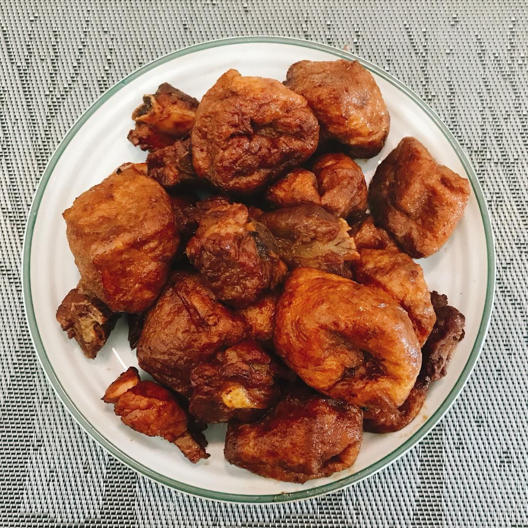 油豆腐红烧排骨