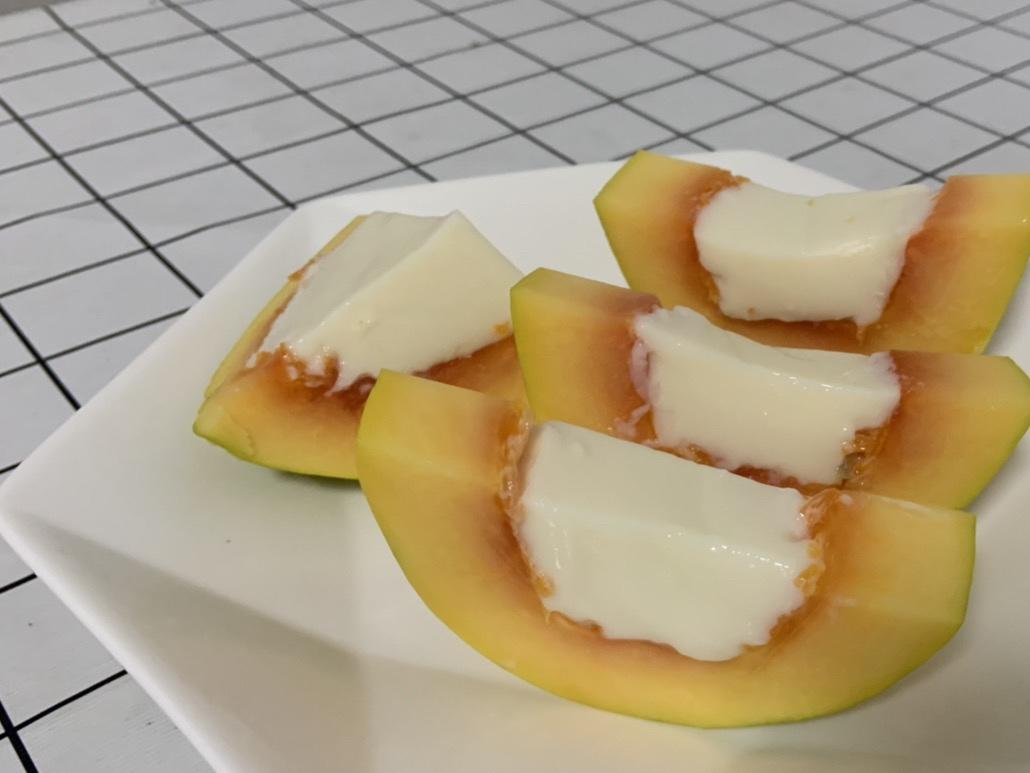 木瓜牛奶冻