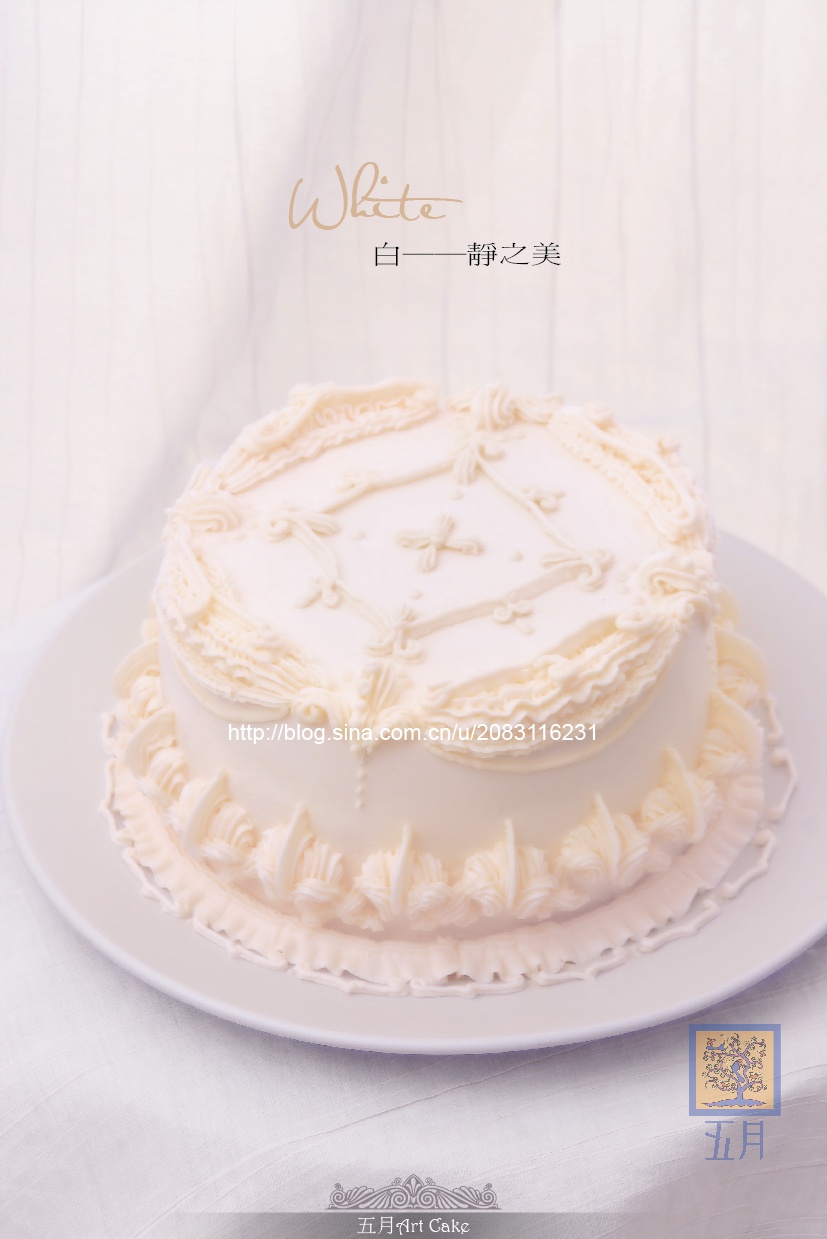 《暮秋》--生日裱花蛋糕