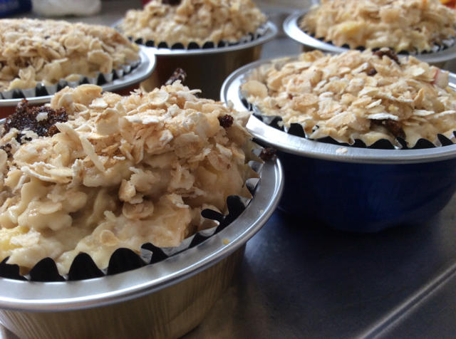 暖香燕麦苹果快手面包丨健康·烘焙