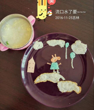简易早餐——小猪佩奇