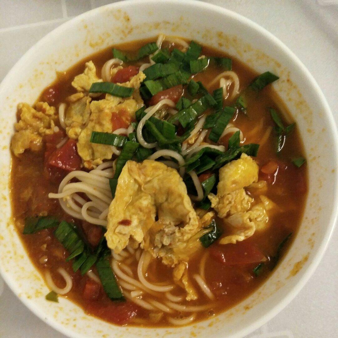 西红柿鸡蛋面