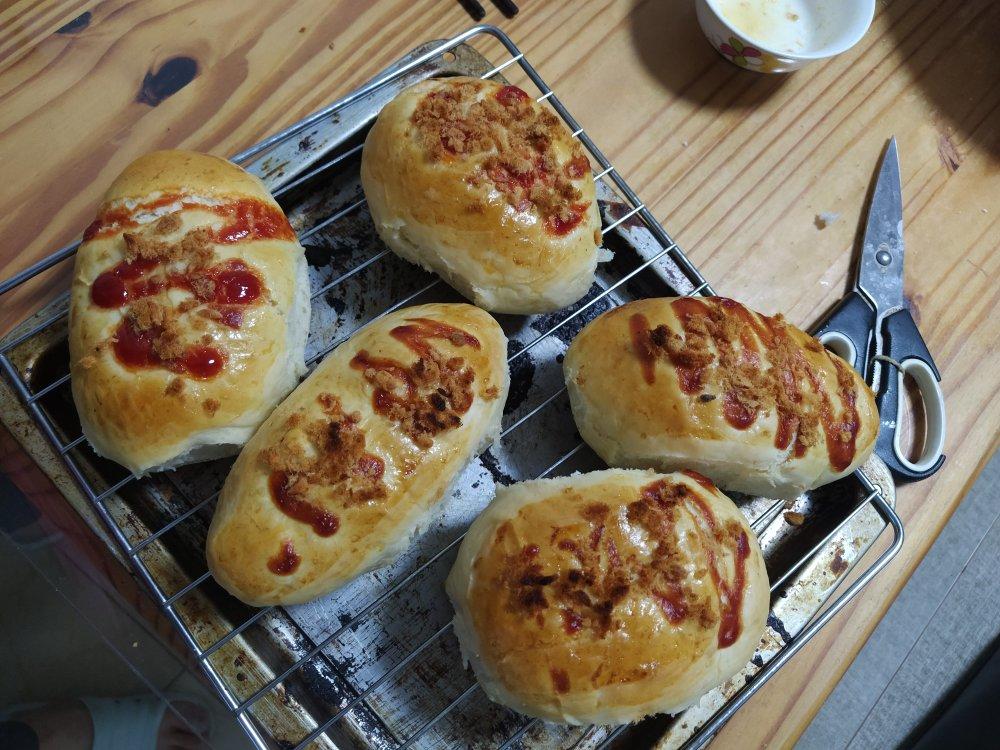 芝士肉松面包（冷藏中种）