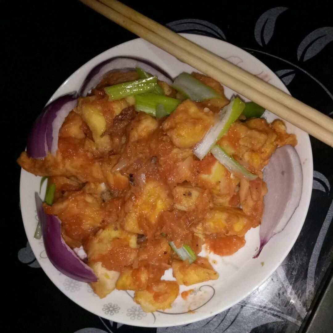 西红柿炒馒头粒