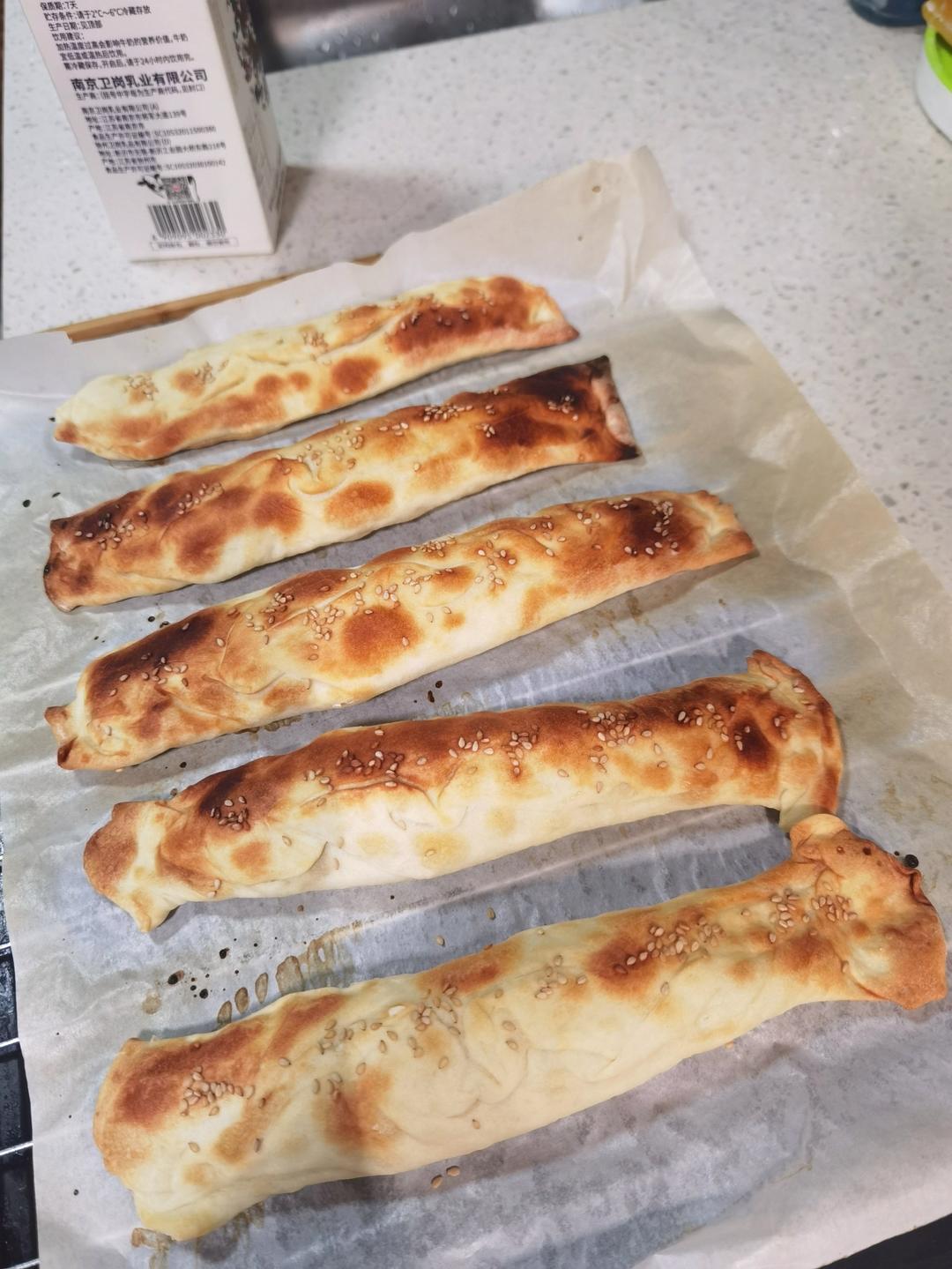 不用发面，简单易做，酥脆可口的空心糖烧饼