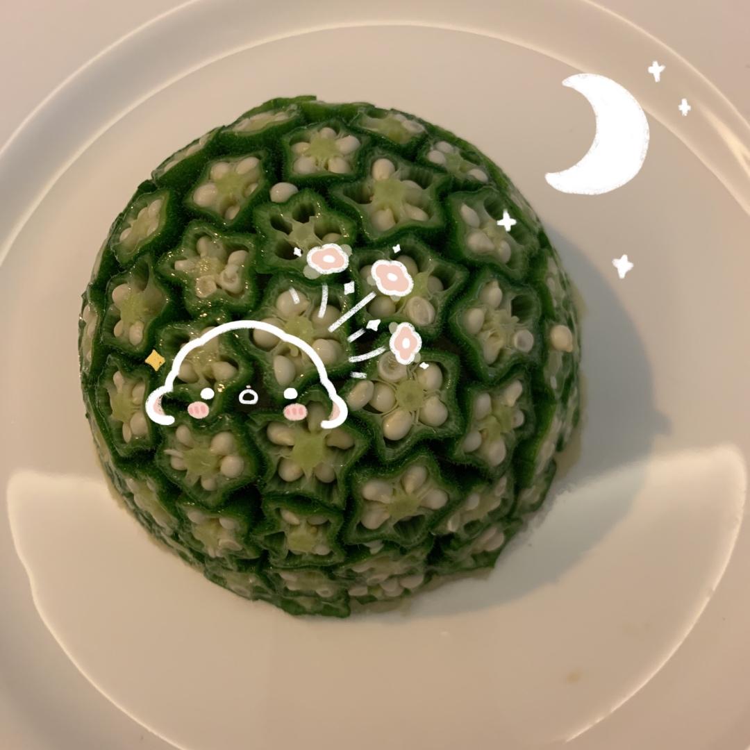 秋葵鳕鱼土豆球---宝宝食谱