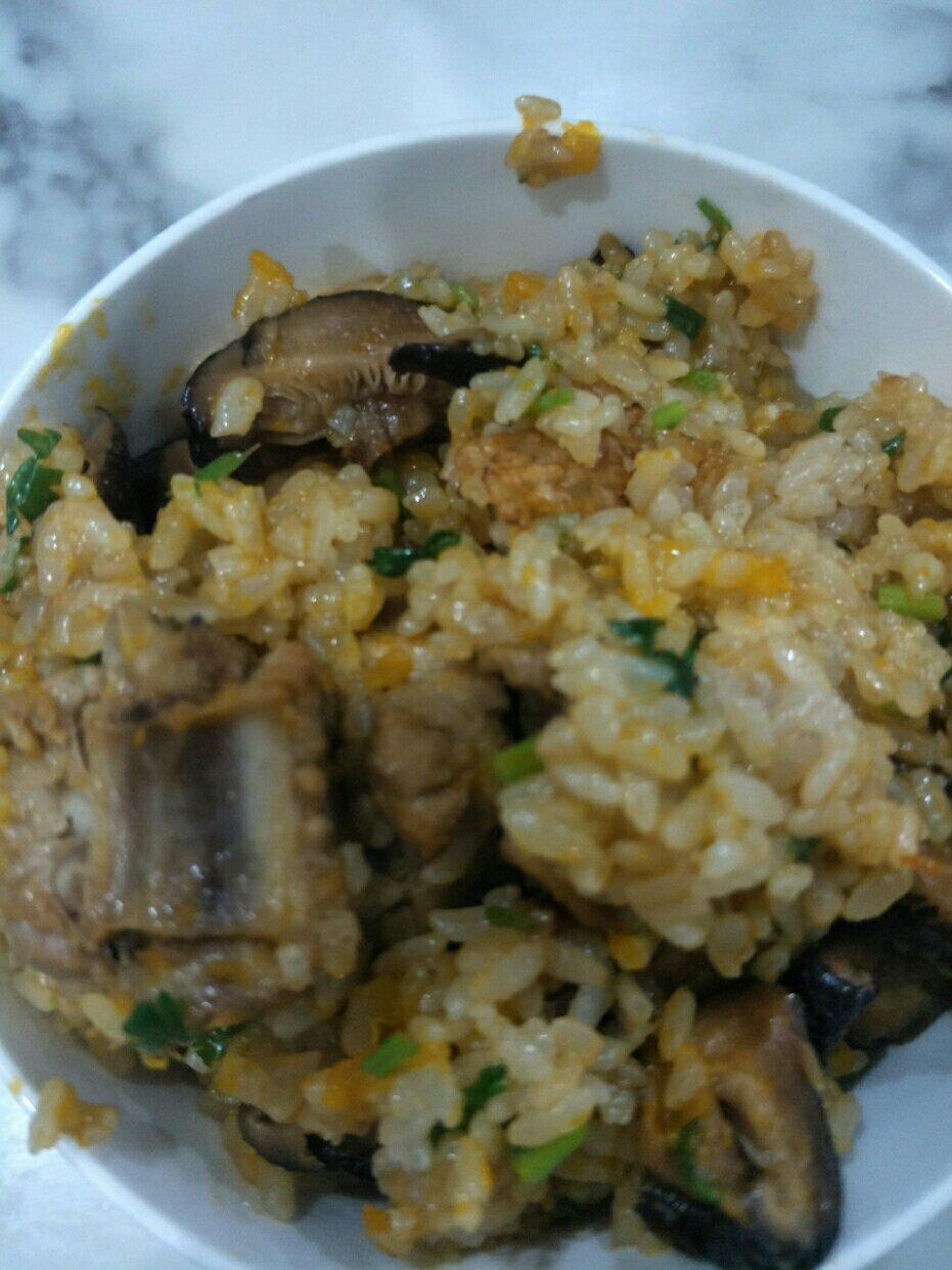 南瓜鸡肉饭
