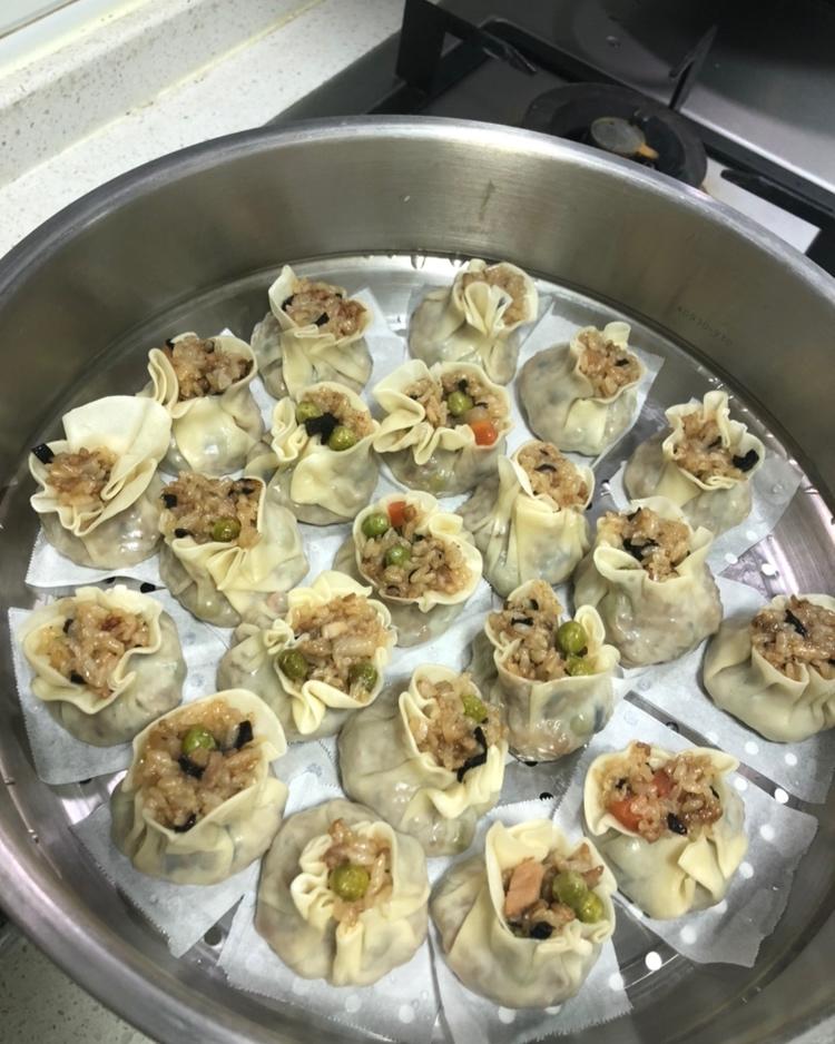 油香四溢的Q弹烧麦（从擀皮开始）味道超级好