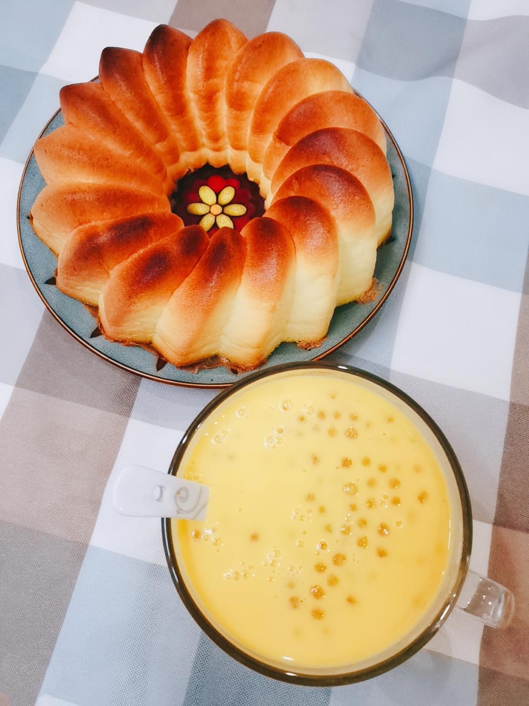 纯奶手撕吐司的做法 步骤1