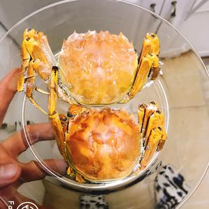 在雪平锅里盐焗蟹的做法 步骤11