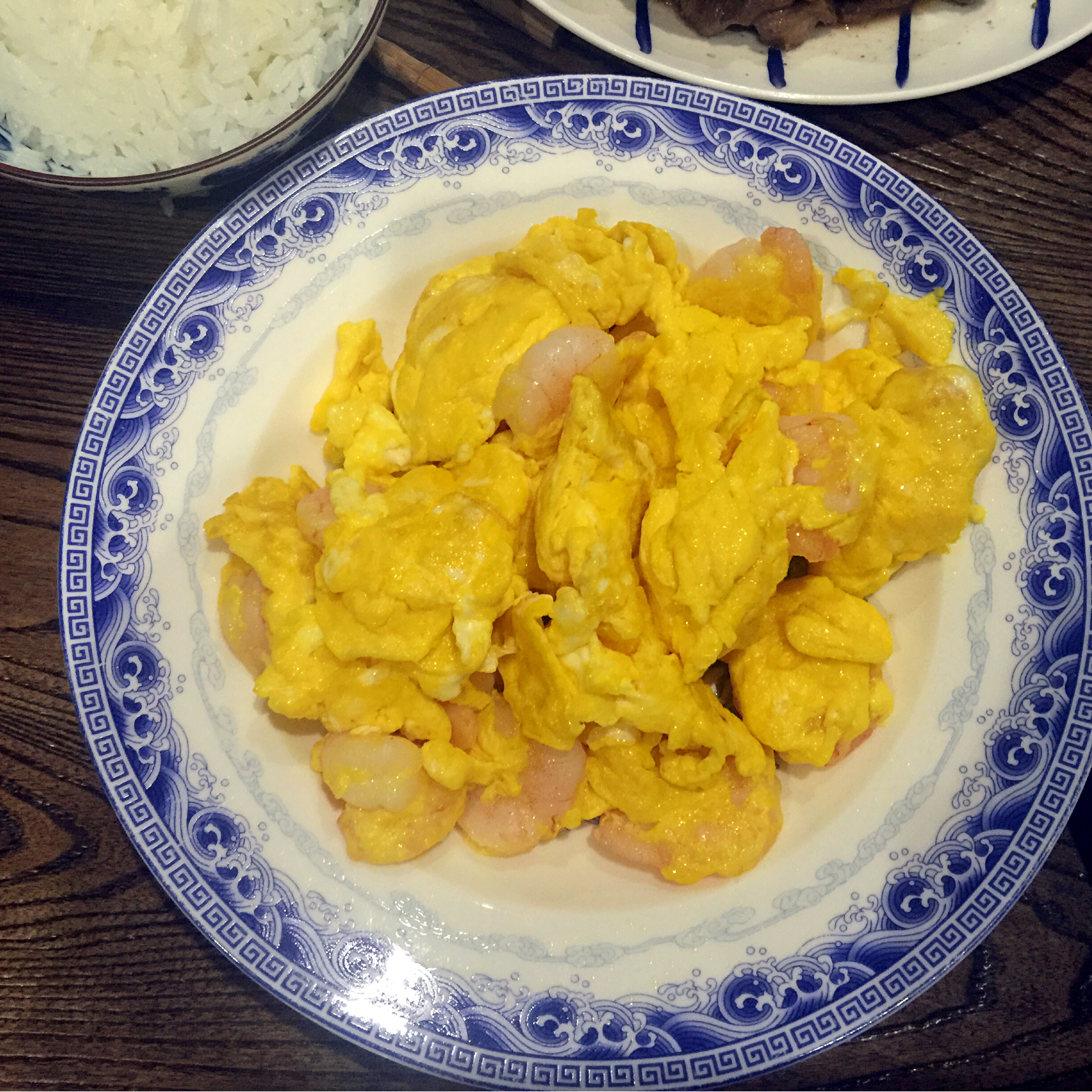 虾仁滑蛋