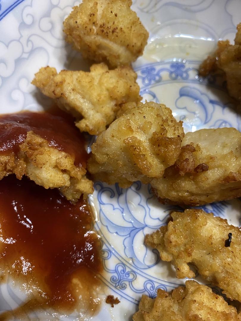 自制酥脆鸡米花