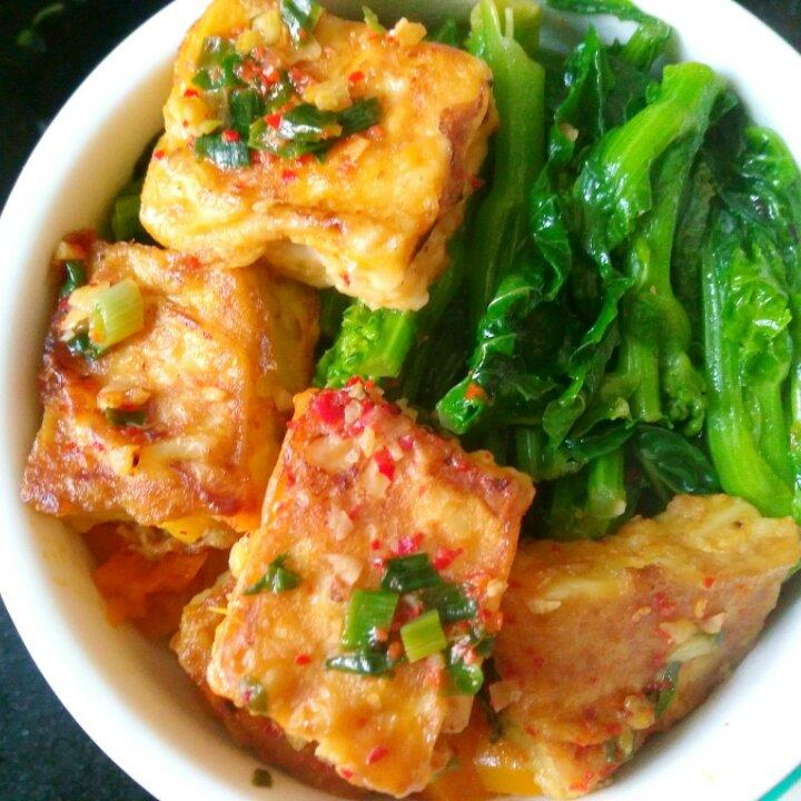 韩式煎豆腐 Side Dish Tofu