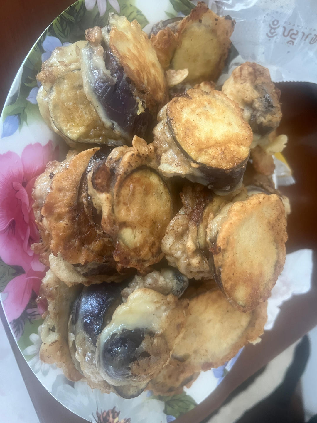 香煎茄盒