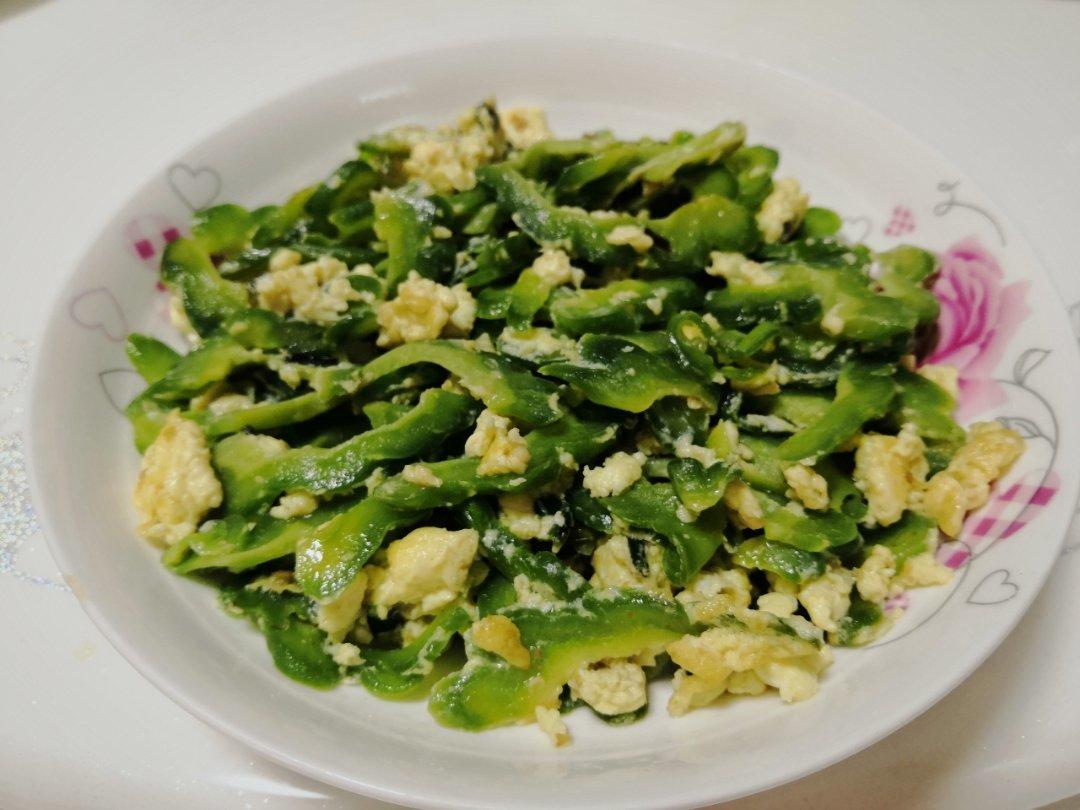 苦瓜炒蛋（清火菜）