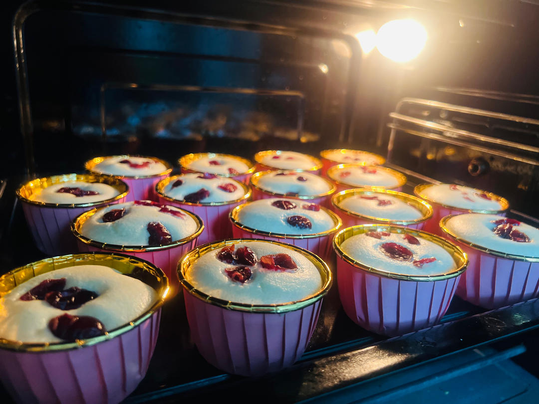 蔓越莓杯子蛋糕