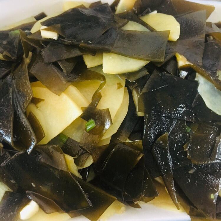 海带根炒土豆片