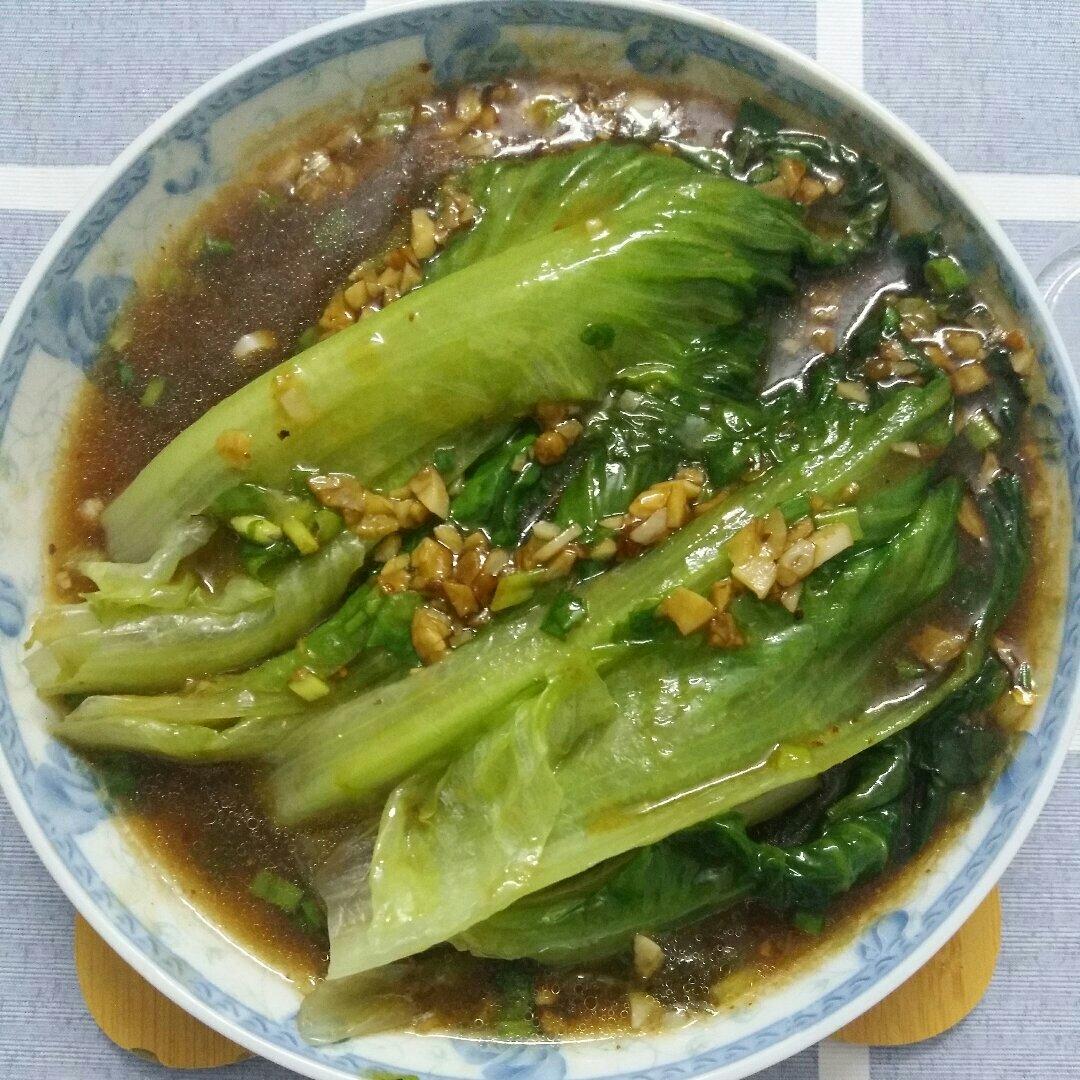 家常菜 蚝油生菜